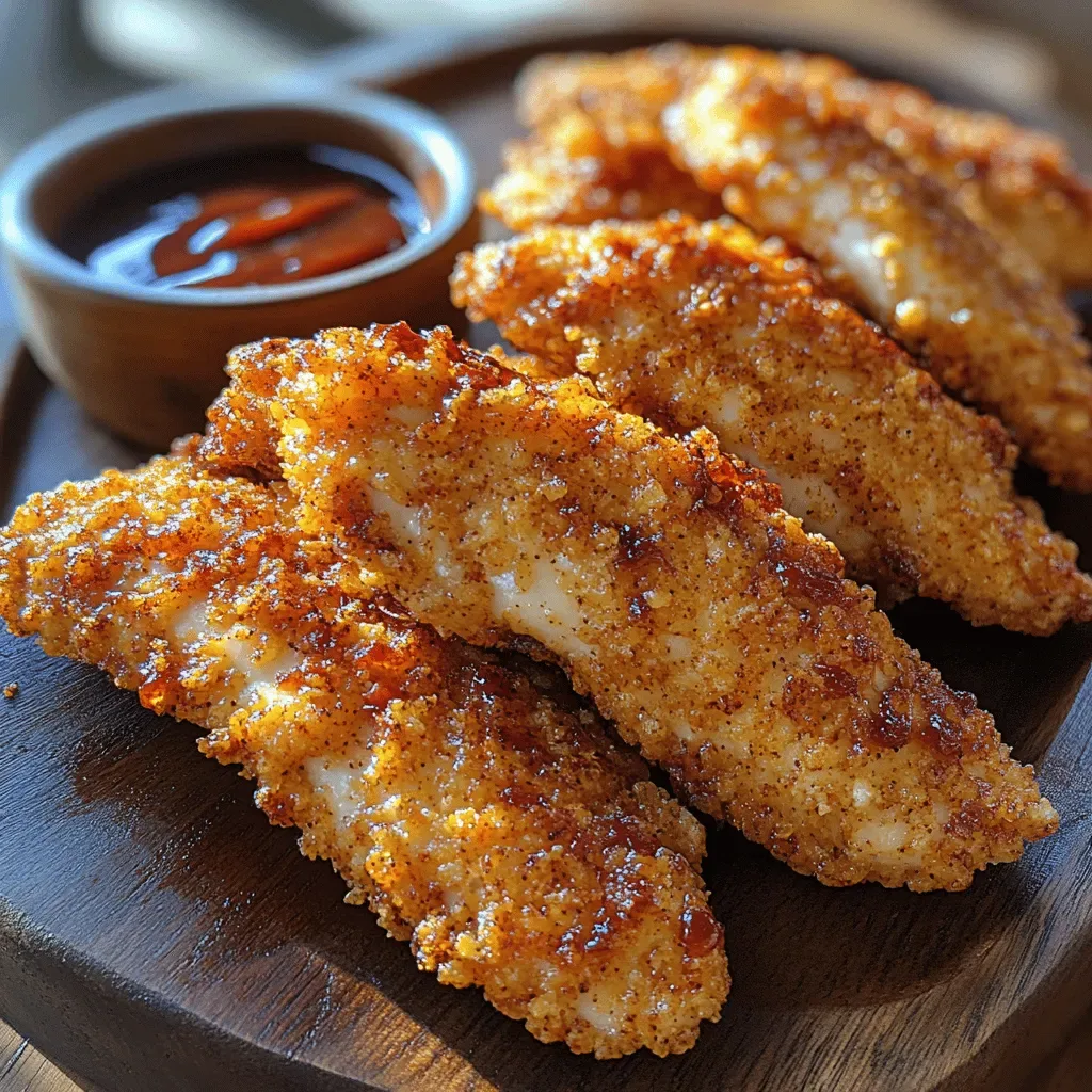 Smoky Cornflake Chicken Strips