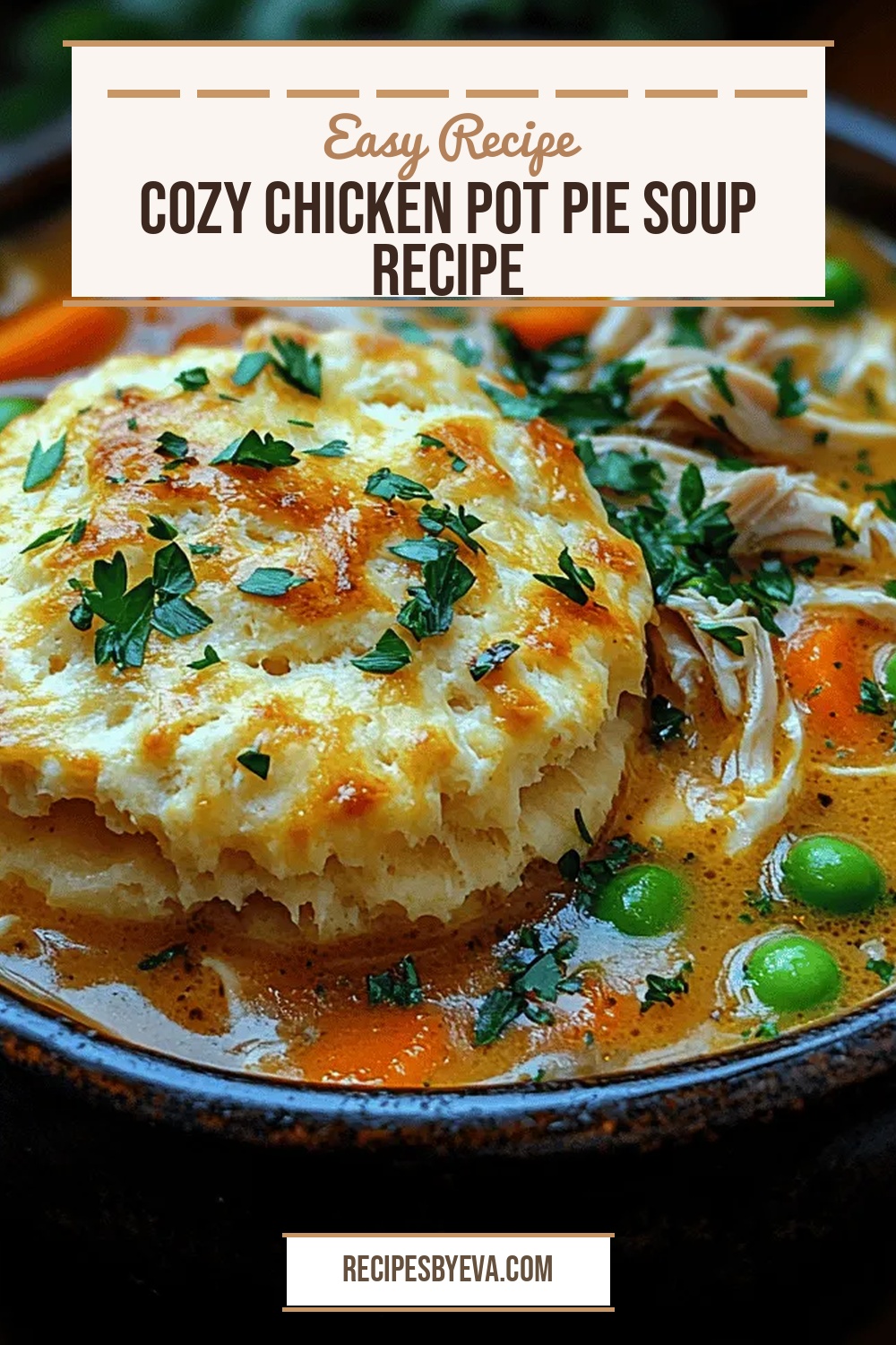 Cozy Chicken Pot Pie Soup Recipe