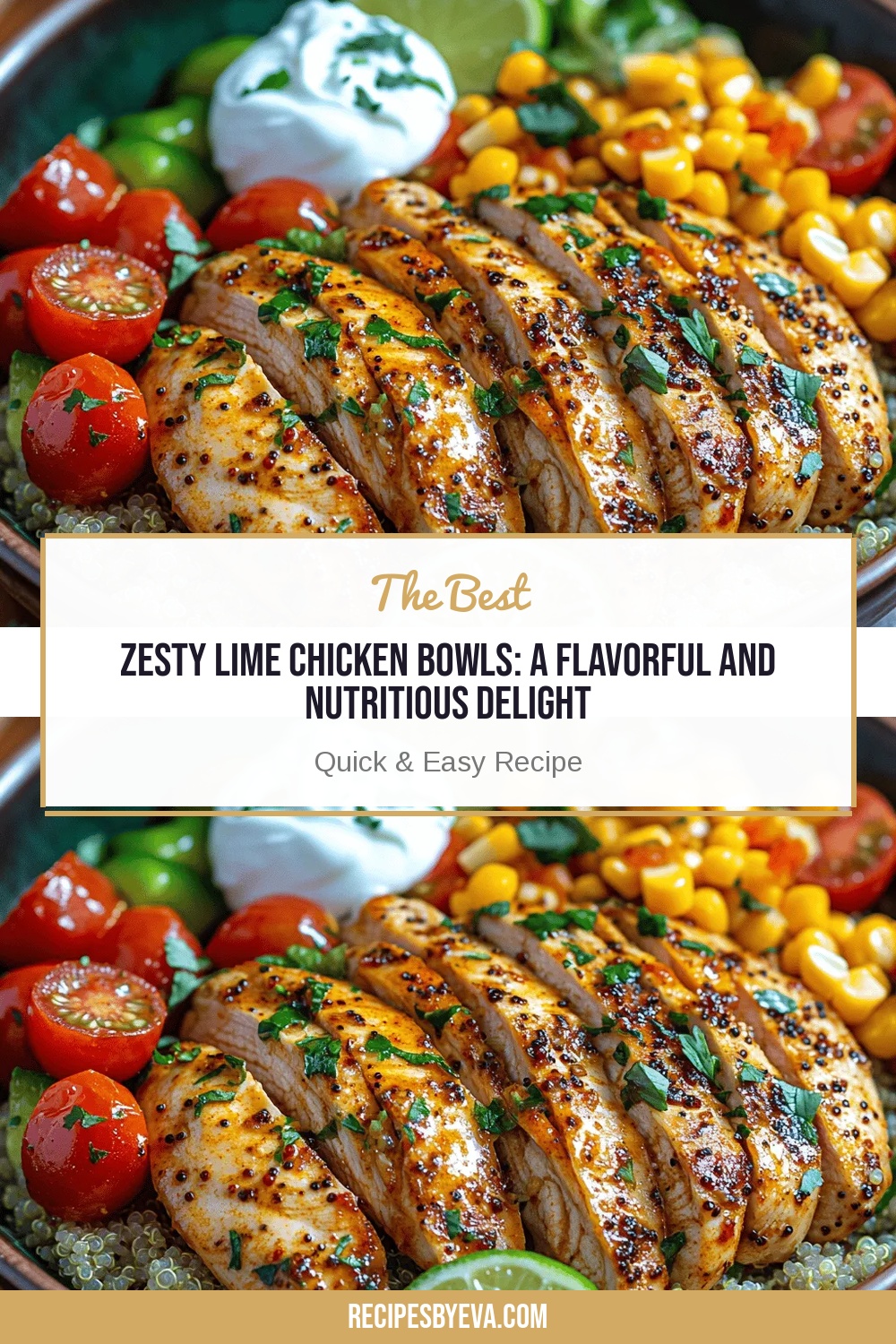 Zesty Lime Chicken Bowls: A Flavorful and Nutritious Delight