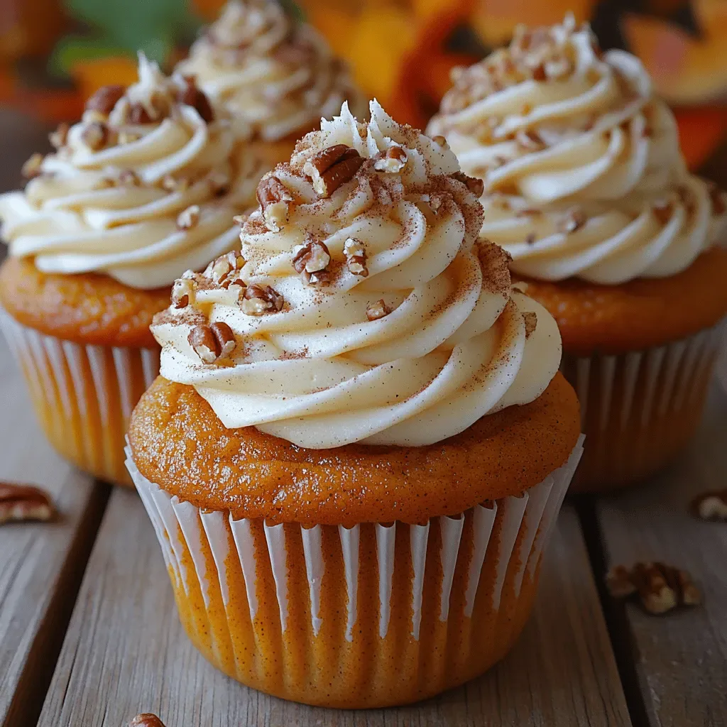 Spiced Pumpkin Bliss Cupcakes Recipe