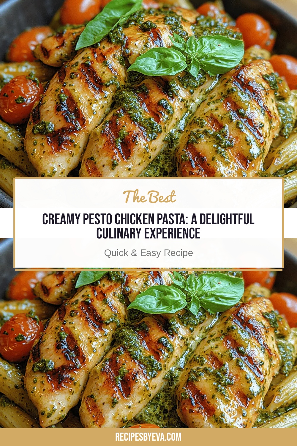 Creamy Pesto Chicken Pasta: A Delightful Culinary Experience