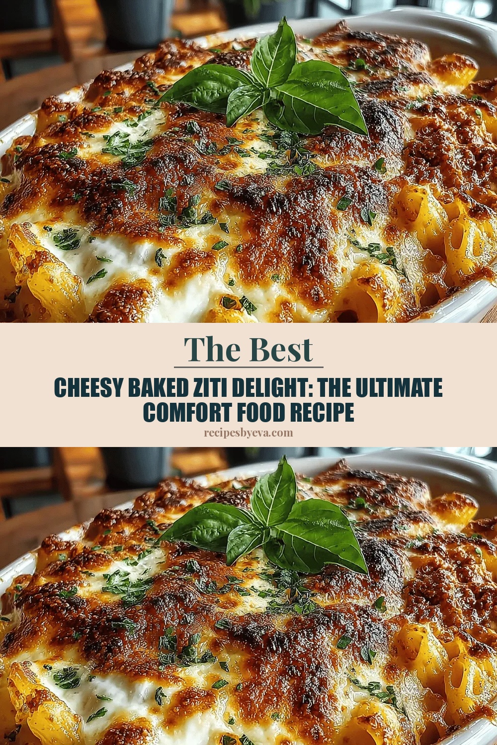 Cheesy Baked Ziti Delight: The Ultimate Comfort Food Recipe