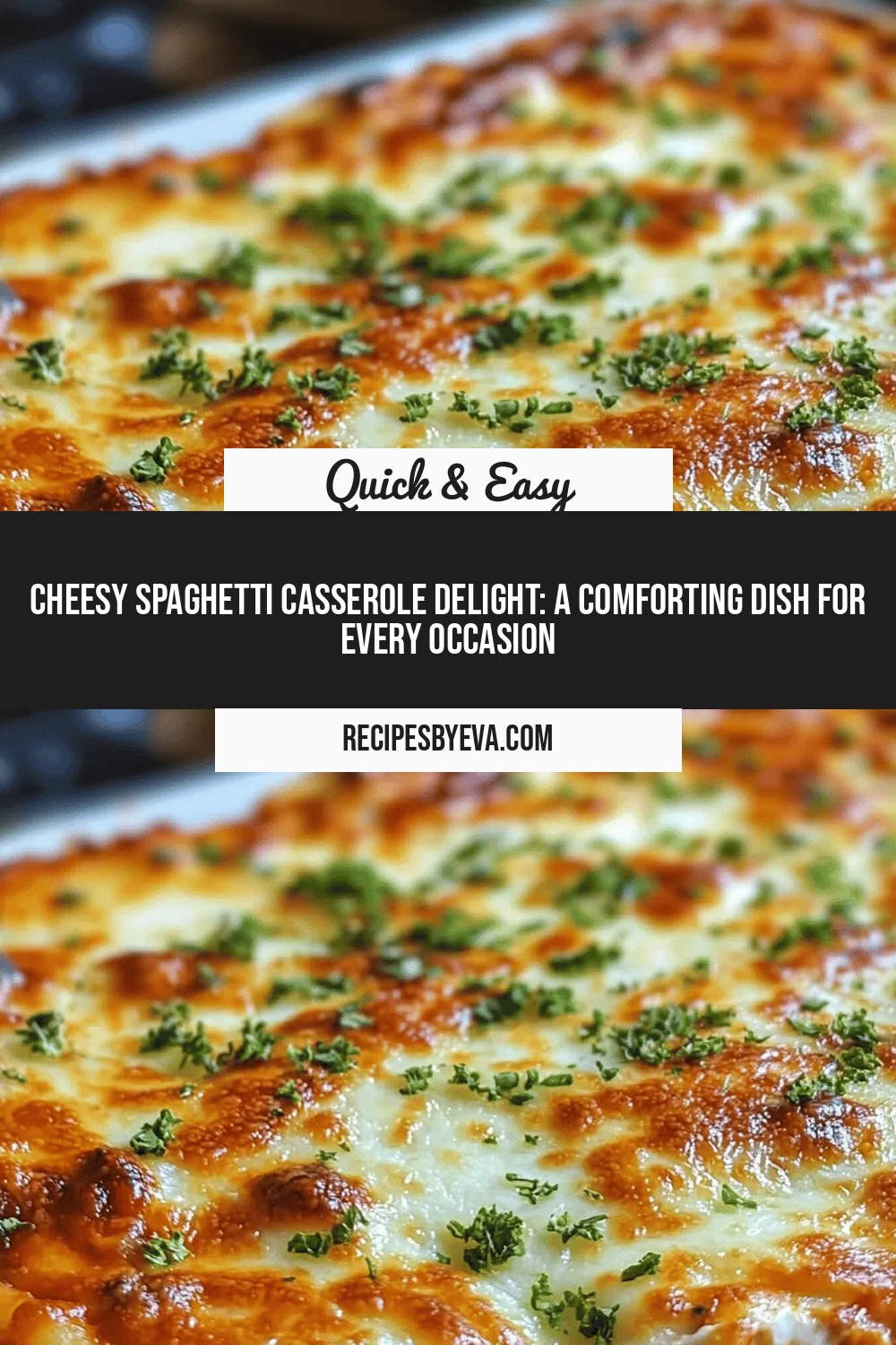 Cheesy Spaghetti Casserole Delight: A Comforting Dish for Every Occasion