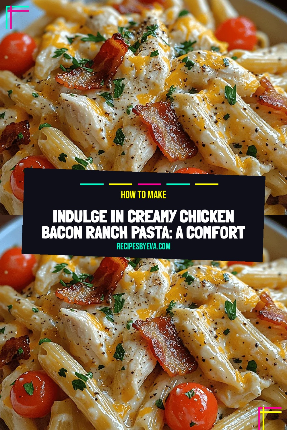 Indulge in Creamy Chicken Bacon Ranch Pasta: A Comfort Food Delight