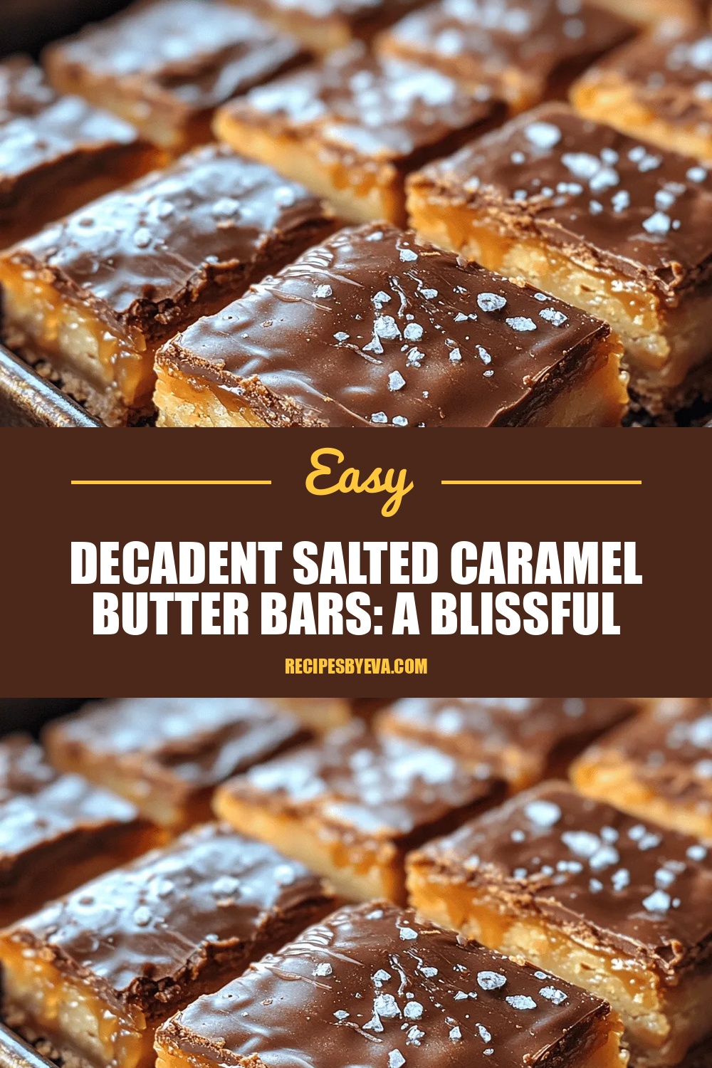 Decadent Salted Caramel Butter Bars: A Blissful Indulgence