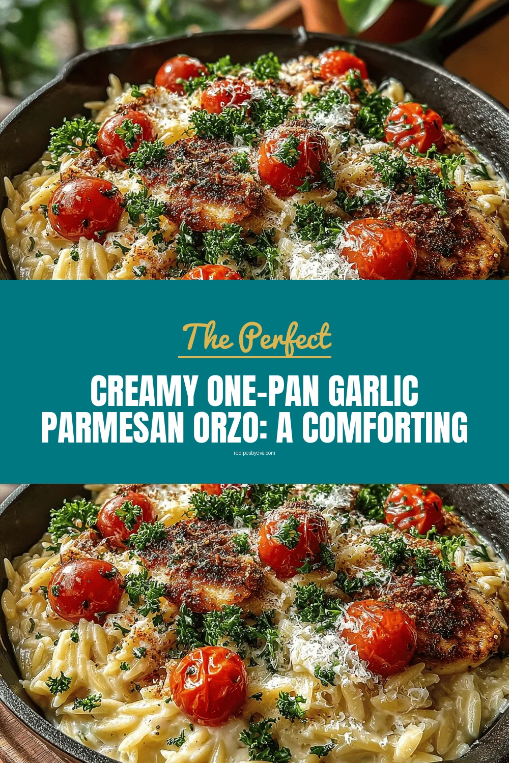 Creamy One-Pan Garlic Parmesan Orzo: A Comforting Recipe