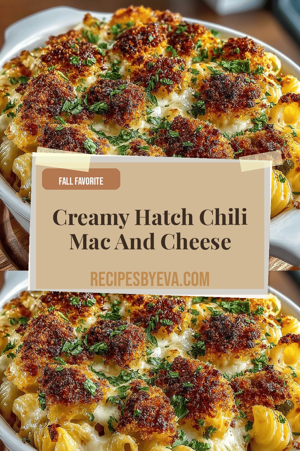 Creamy Hatch Chili Mac and Cheese Delight