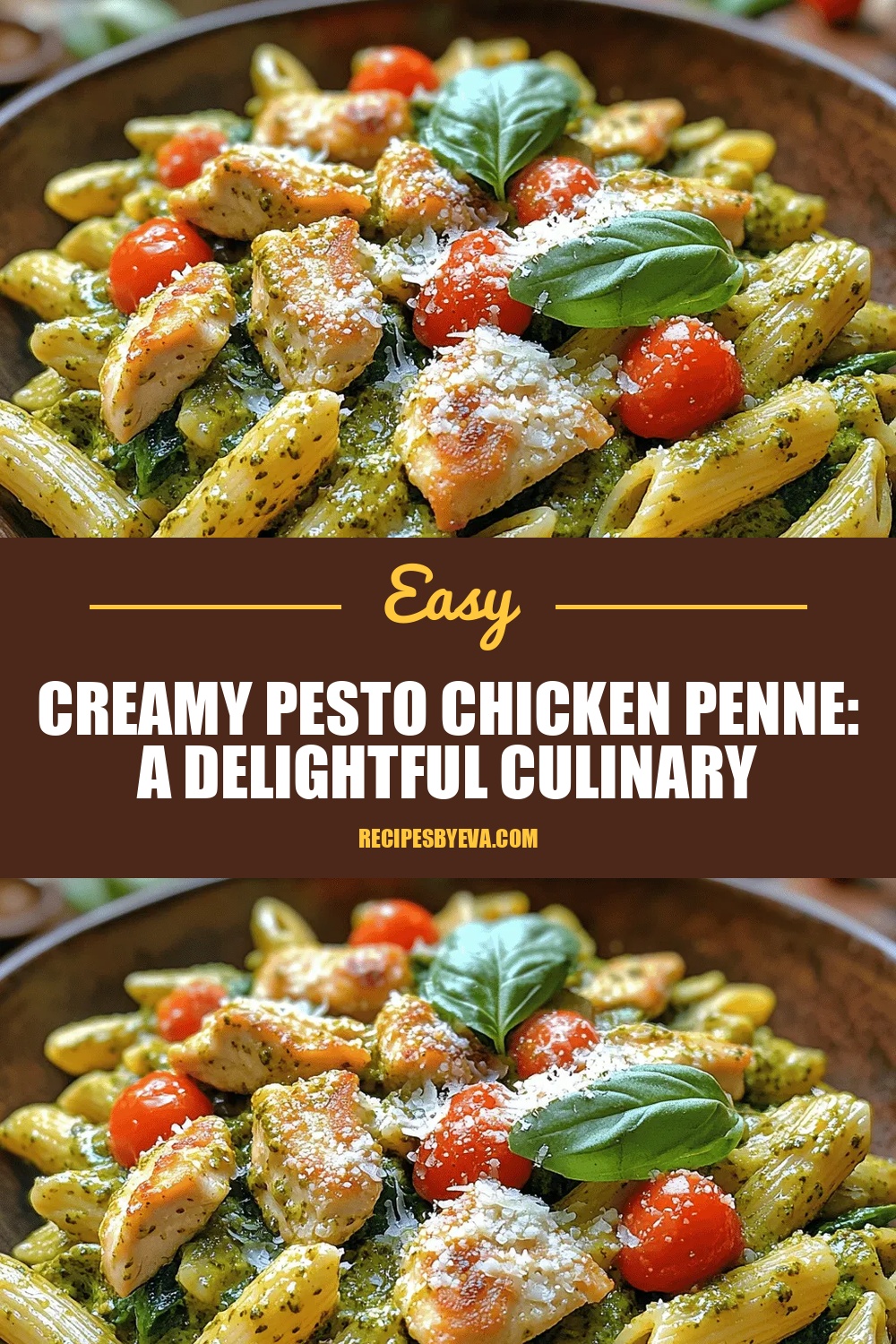 Creamy Pesto Chicken Penne: A Delightful Culinary Experience