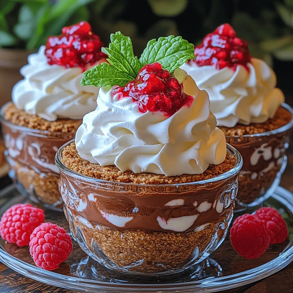 Indulge in Love: Marry Me No Bake Raspberry Chocolate Mousse Cups Recipe
