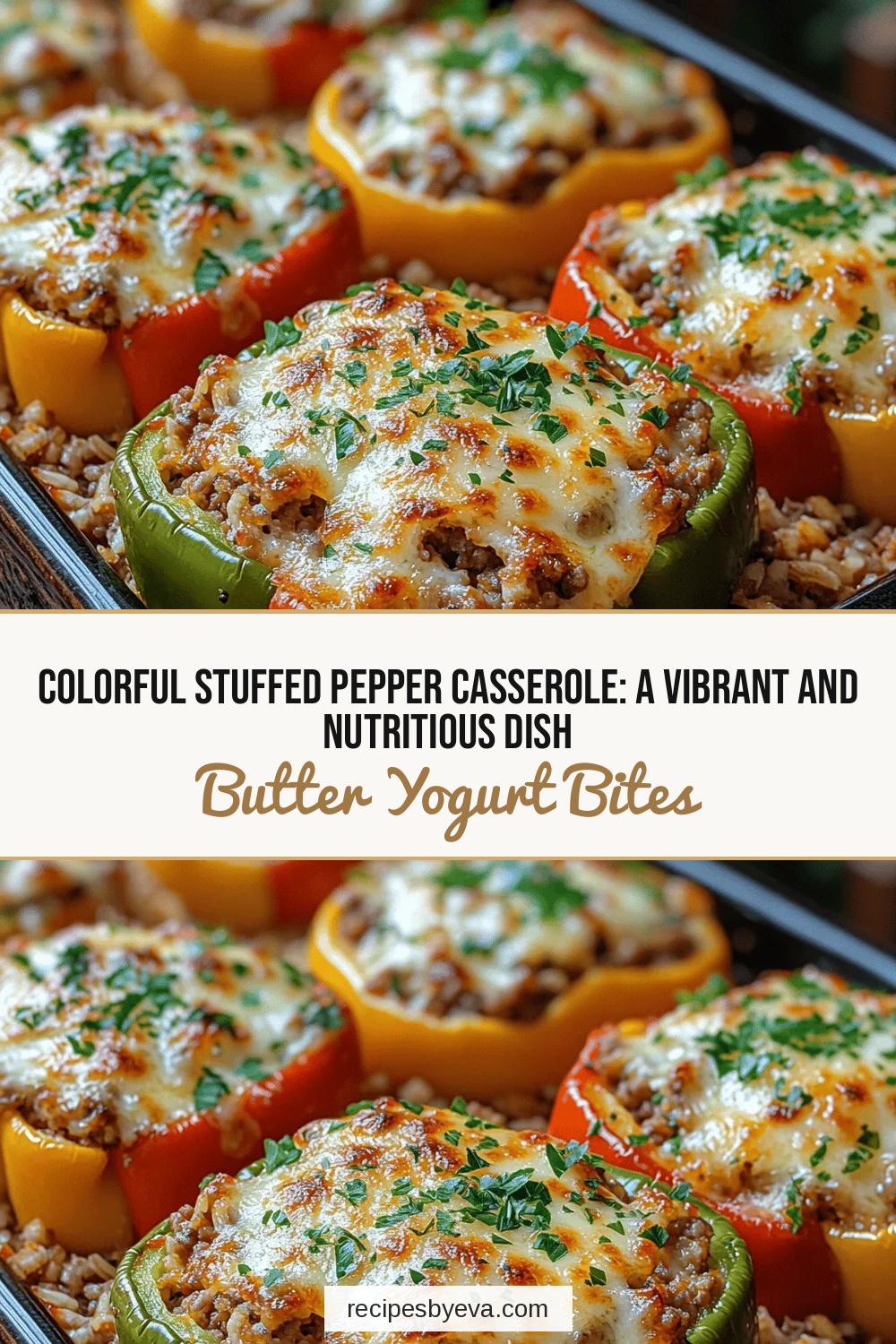 Colorful Stuffed Pepper Casserole: A Vibrant and Nutritious Dish