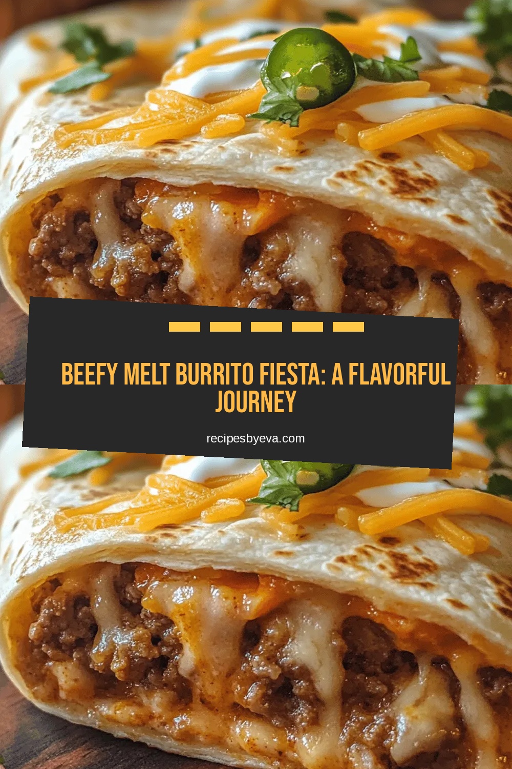 Beefy Melt Burrito Fiesta: A Flavorful Journey