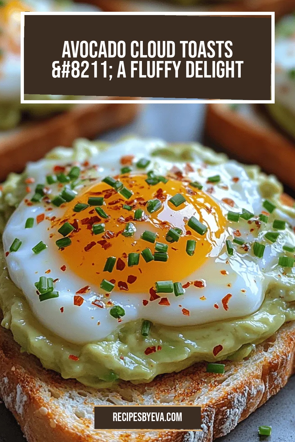 Avocado Cloud Toasts – A Fluffy Delight