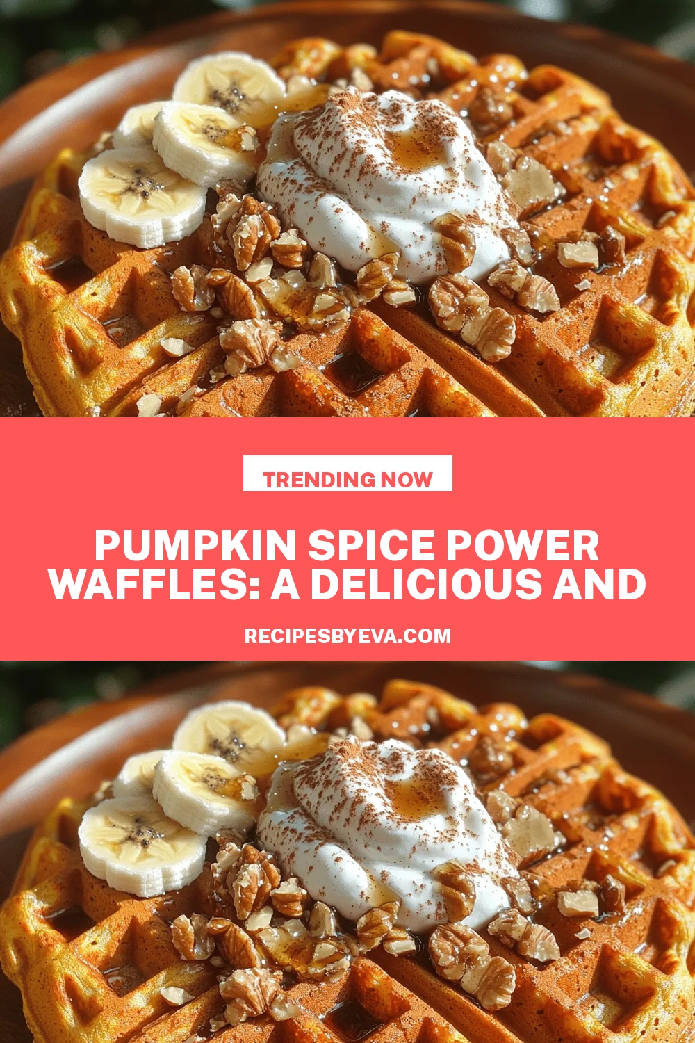Pumpkin Spice Power Waffles: A Delicious and Nutritious Breakfast Option