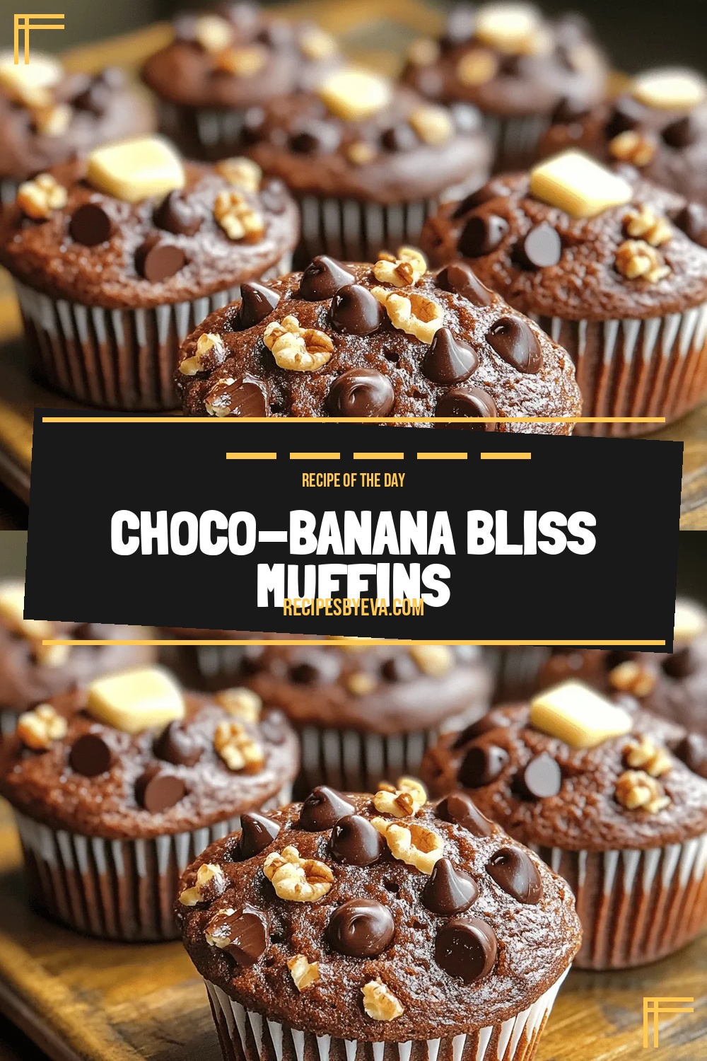 Choco-Banana Bliss Muffins