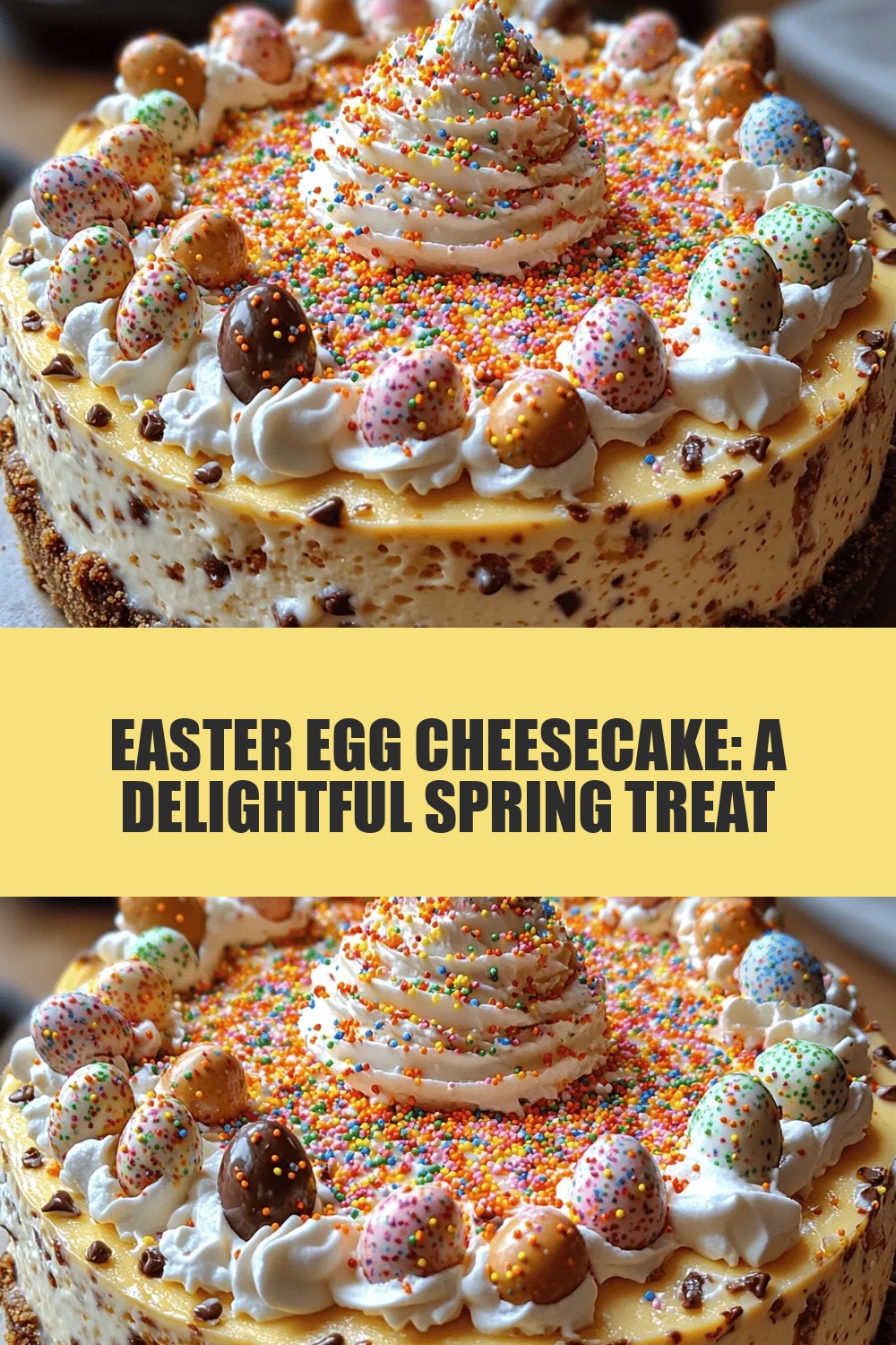 Easter Egg Cheesecake: A Delightful Spring Treat