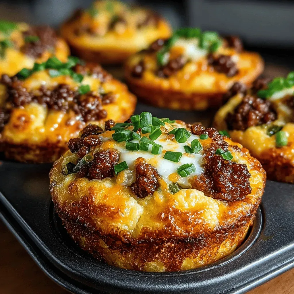 Cheesy Hatch Chili Egg Muffin Cups Recipe