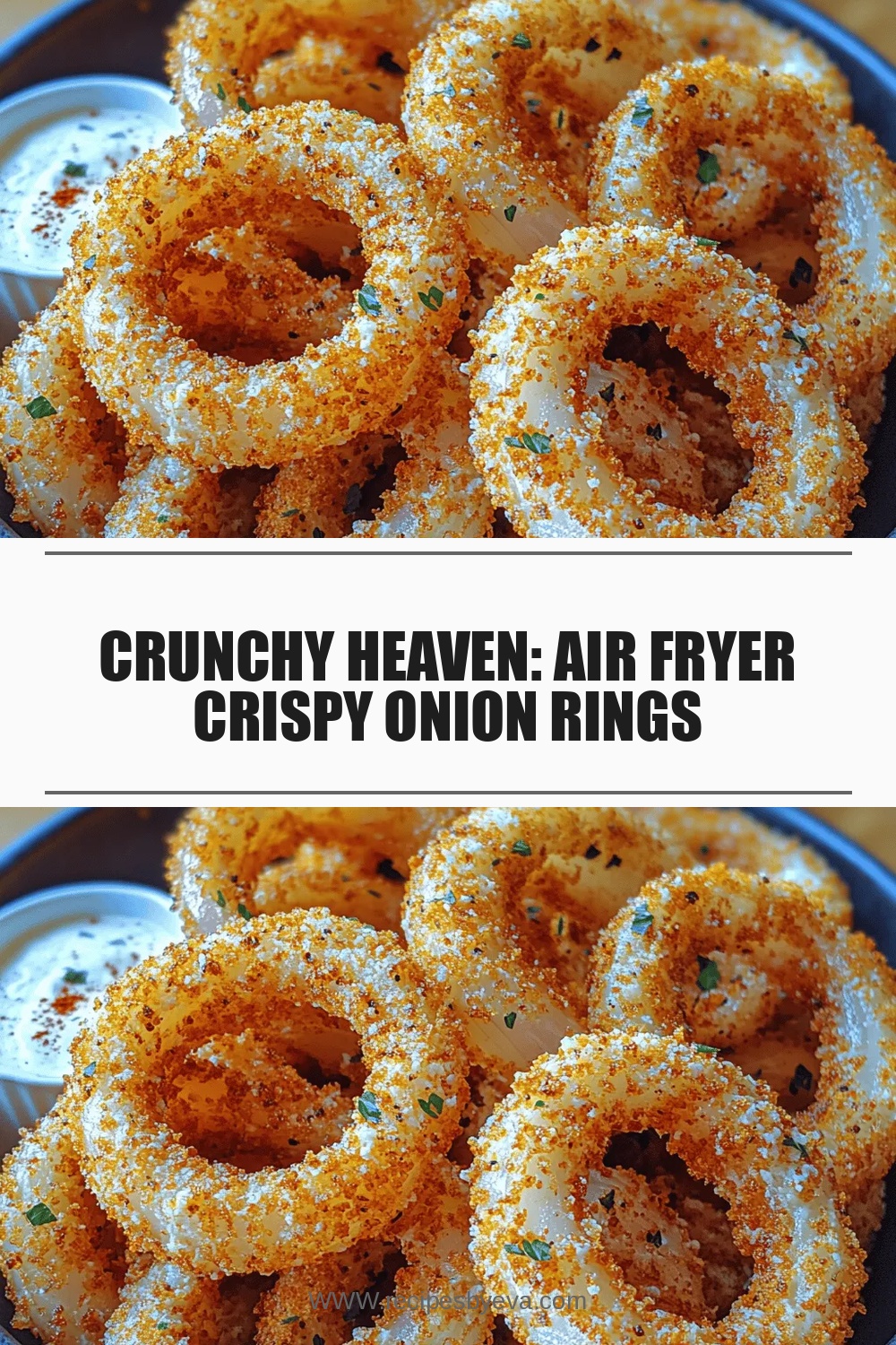 Crunchy Heaven: Air Fryer Crispy Onion Rings