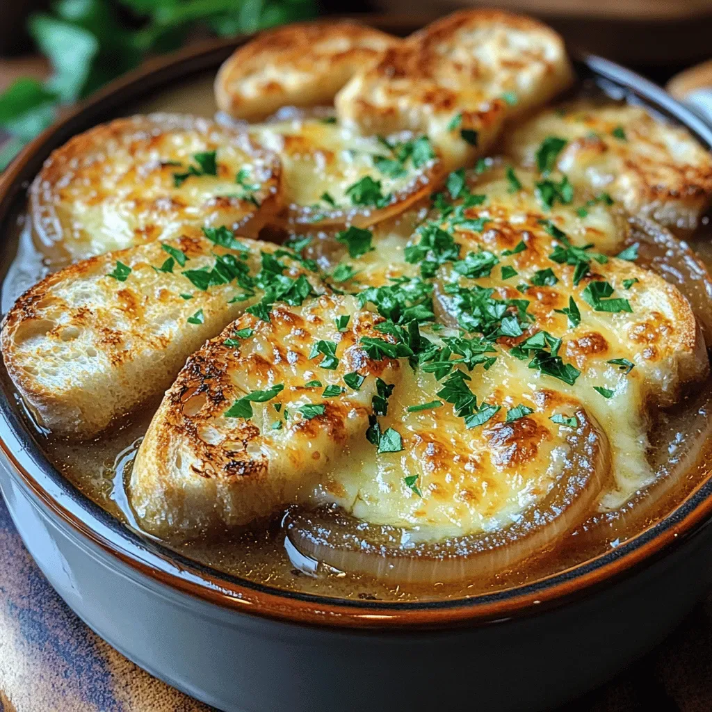 Classic French Onion Soup: A Timeless Comfort Dish