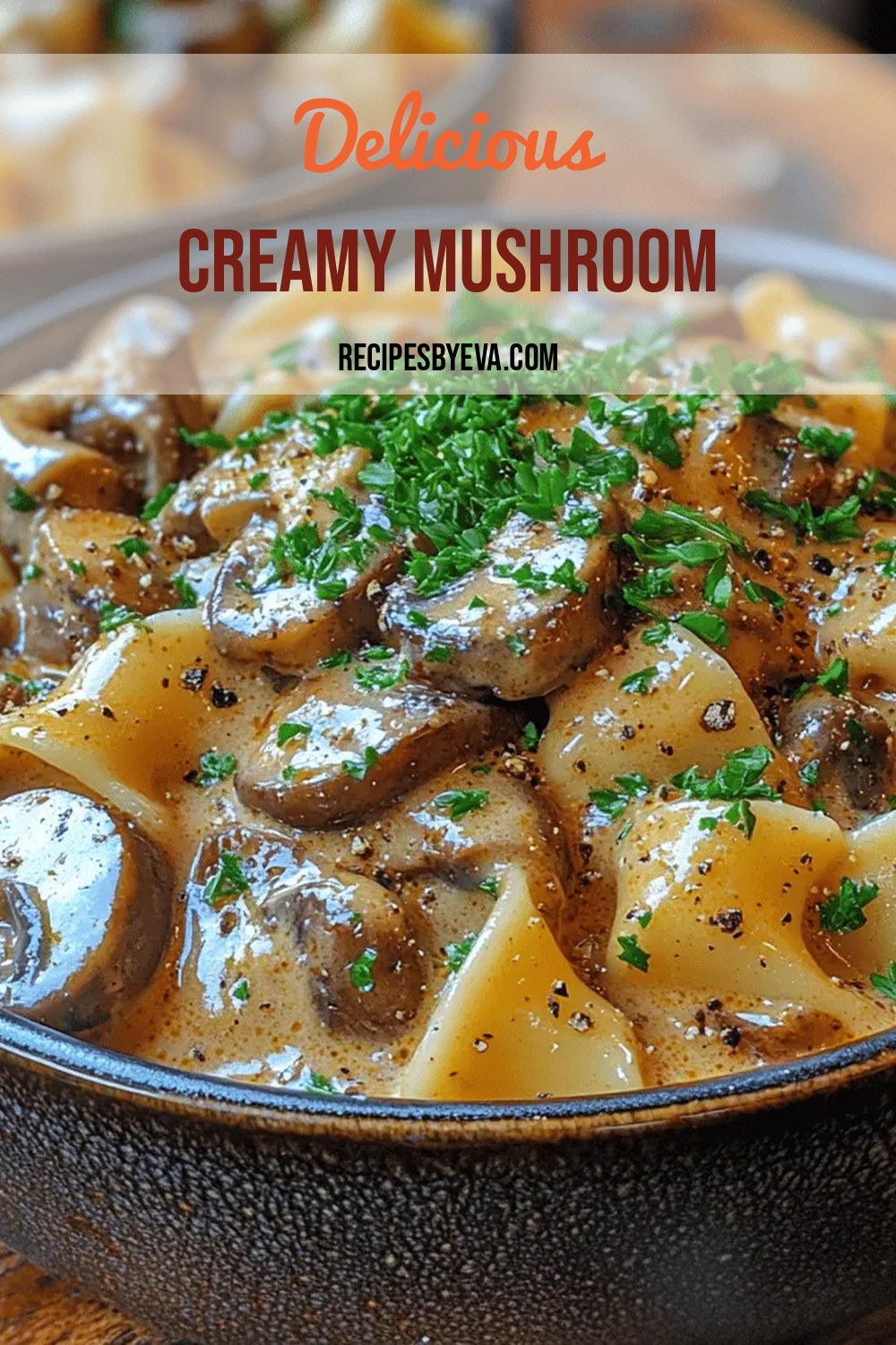 Creamy Mushroom Stroganoff Bowls