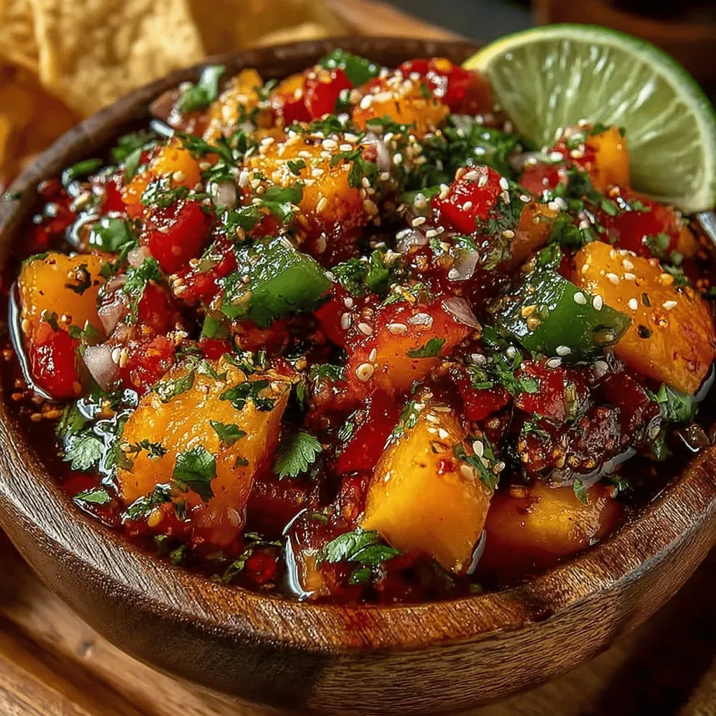 Peachy Paradise Salsa: Flavors, Pairings, and Nutritional Benefits