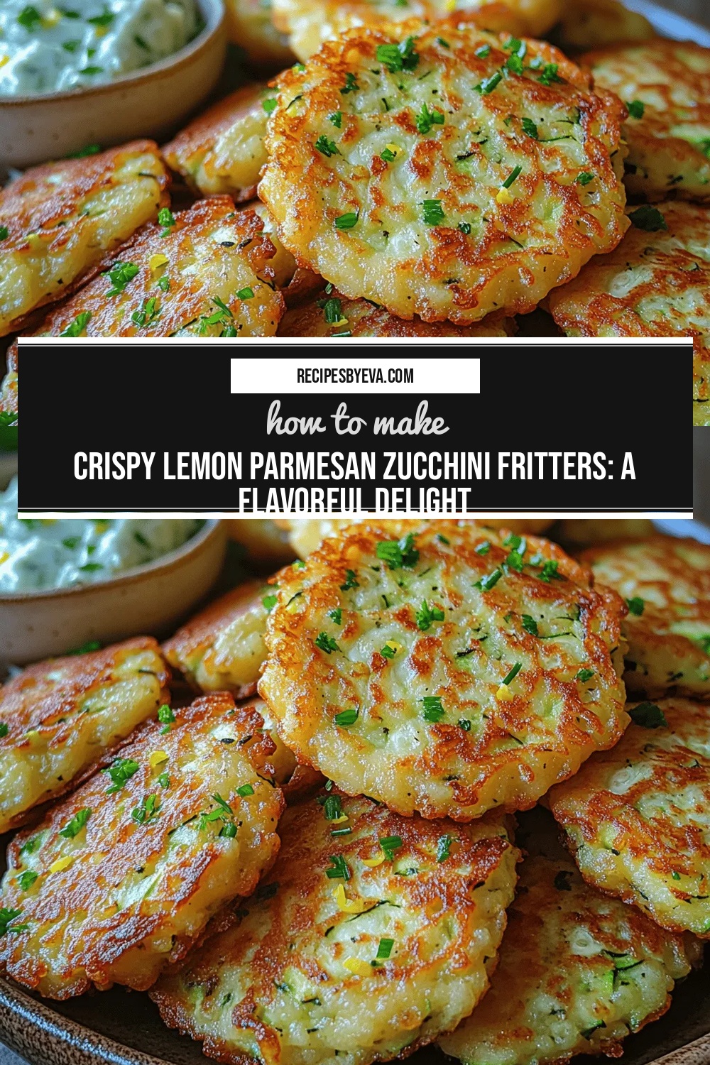 Crispy Lemon Parmesan Zucchini Fritters: A Flavorful Delight