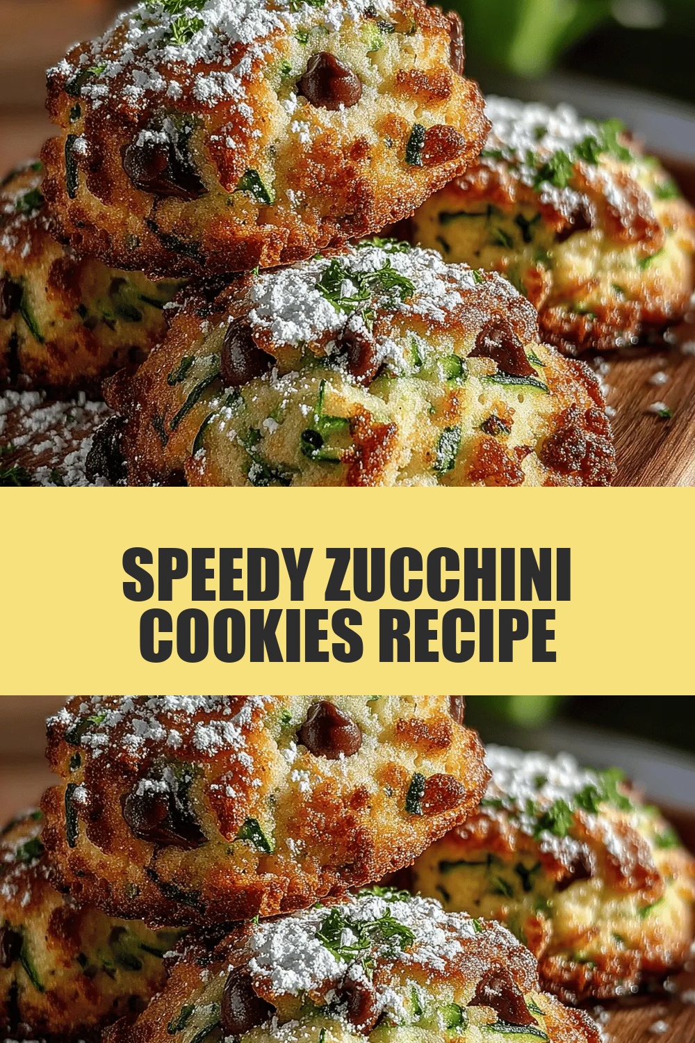 Speedy Zucchini Cookies Recipe