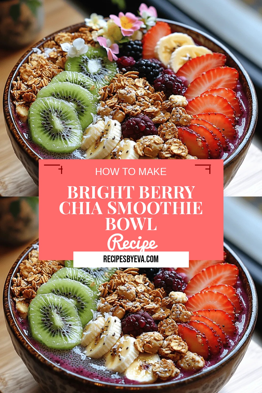 Bright Berry Chia Smoothie Bowl