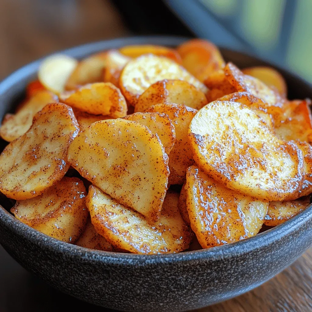 Crunchy Cinnamon Apple Chips Recipe