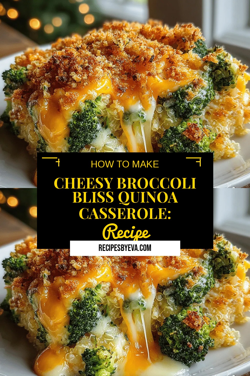Cheesy Broccoli Bliss Quinoa Casserole: Step-by-Step Instructions and More