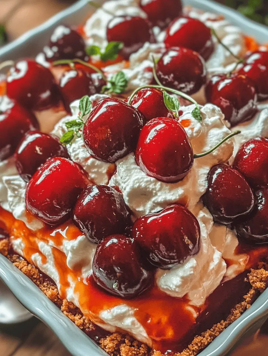 Cherry Bliss Delight Recipe: A Refreshing Summer Treat