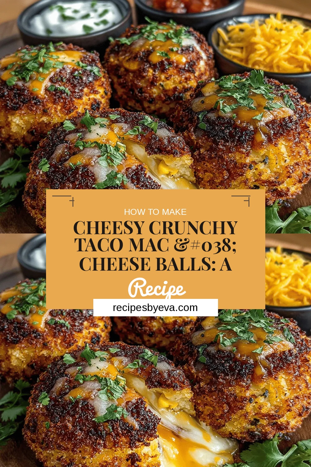 Cheesy Crunchy Taco Mac & Cheese Balls: A Flavorful Delight