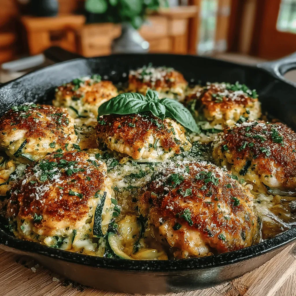 Zucchini Cookies Chicken Skillet Recipe
