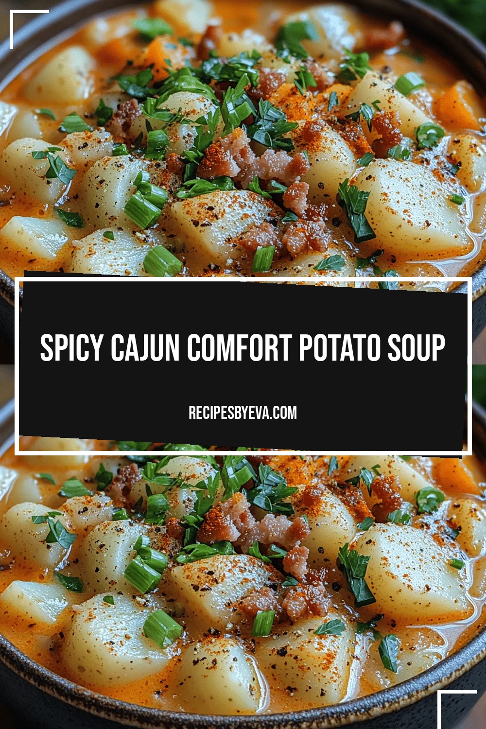 Spicy Cajun Comfort Potato Soup