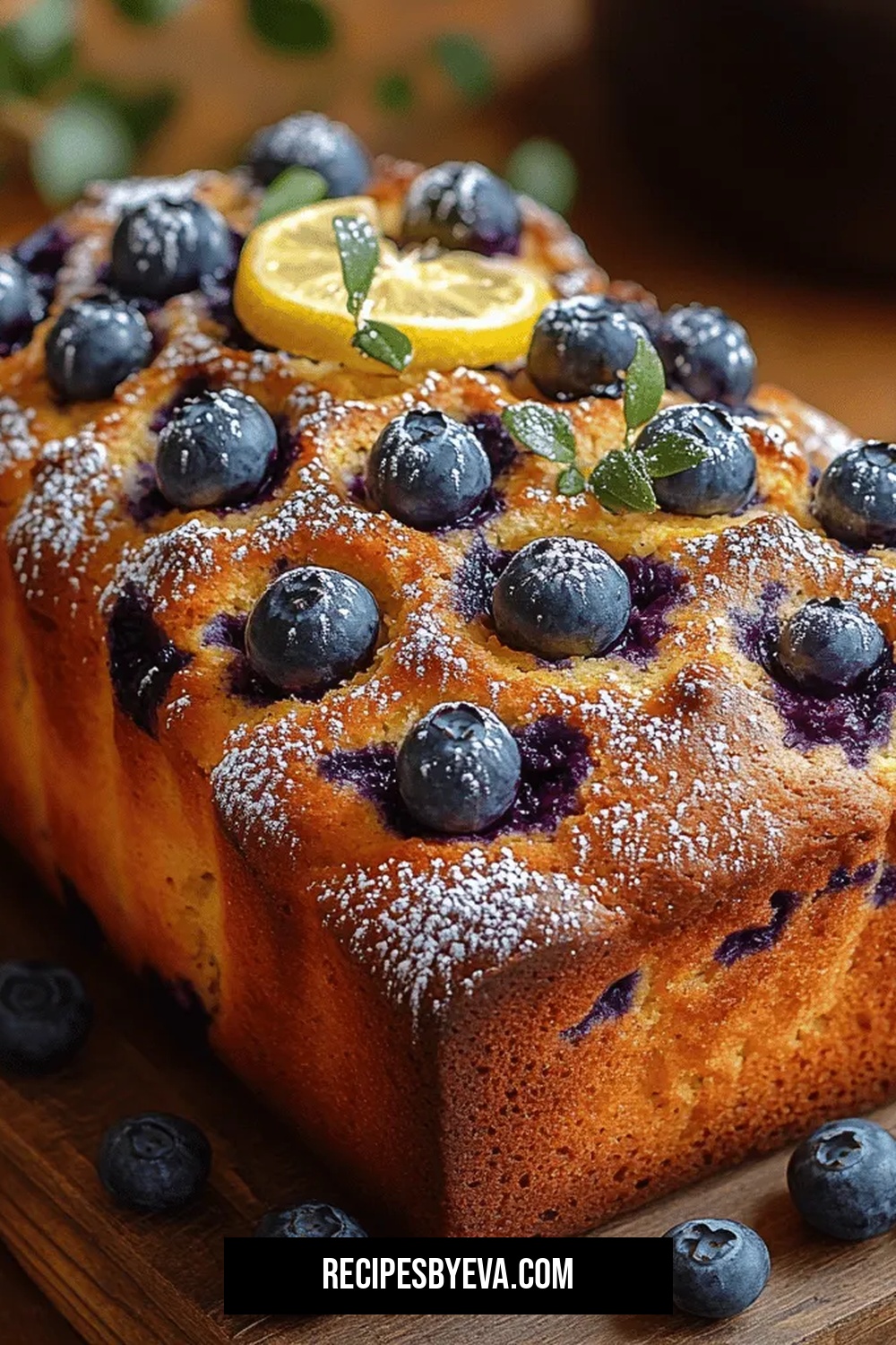 Zesty Blueberry Bliss Loaf: The Allure of a Freshly Baked Delight