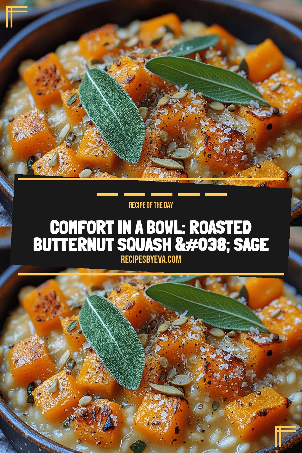 Comfort in a Bowl: Roasted Butternut Squash & Sage Risotto Recipe