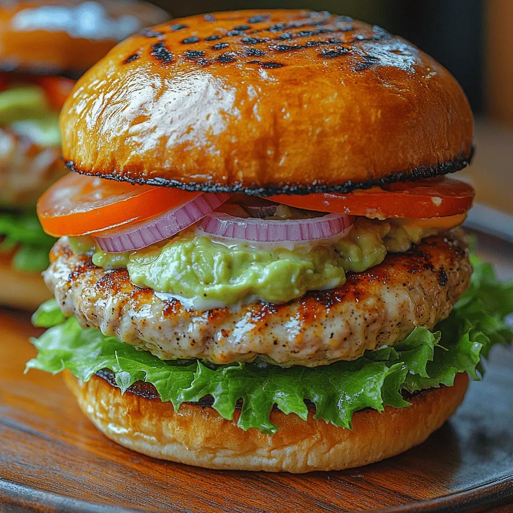 Creamy Avocado Ranch Turkey Burgers: A Healthier Twist on a Classic Favorite