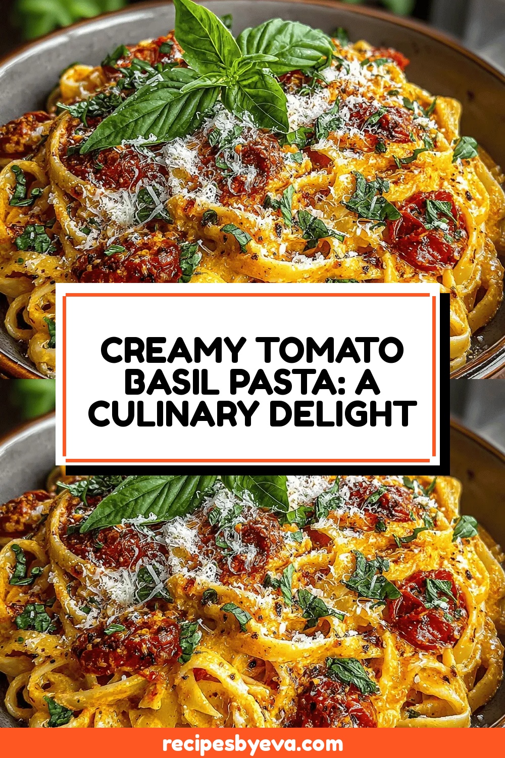 Creamy Tomato Basil Pasta: A Culinary Delight