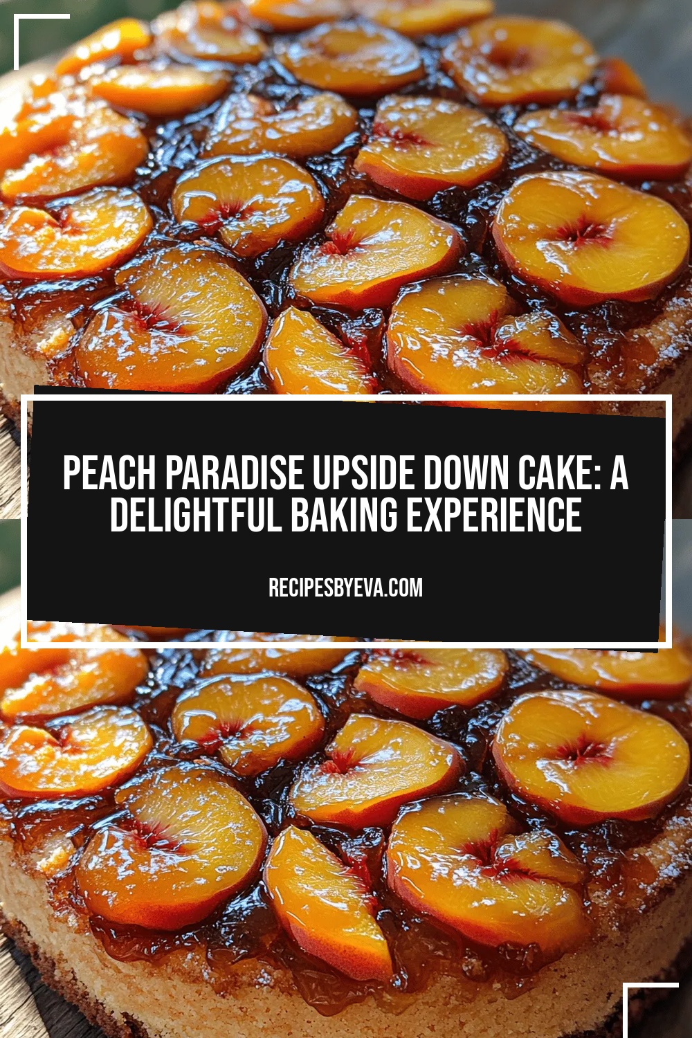 Peach Paradise Upside Down Cake: A Delightful Baking Experience