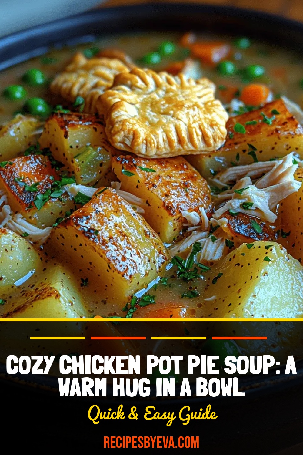 Cozy Chicken Pot Pie Soup: A Warm Hug in a Bowl