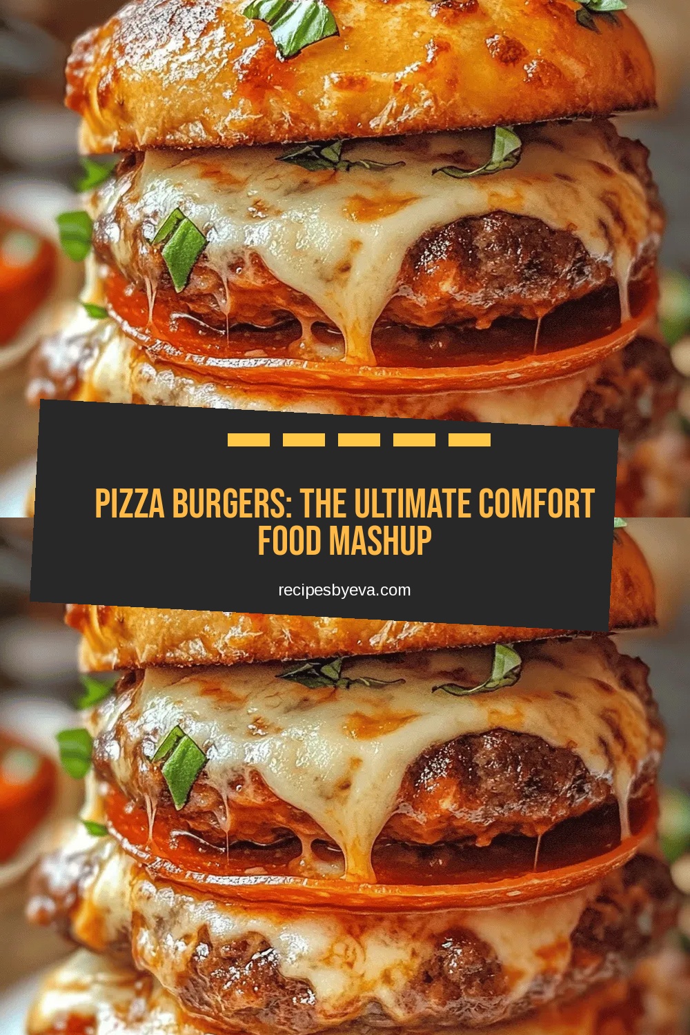 Pizza Burgers: The Ultimate Comfort Food Mashup