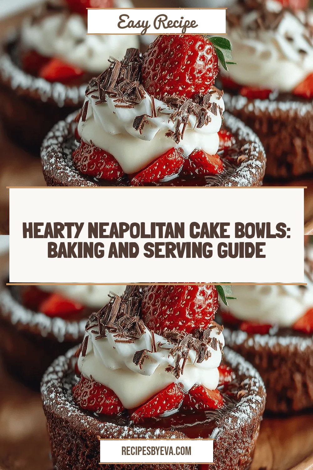 Hearty Neapolitan Cake Bowls: Baking and Serving Guide