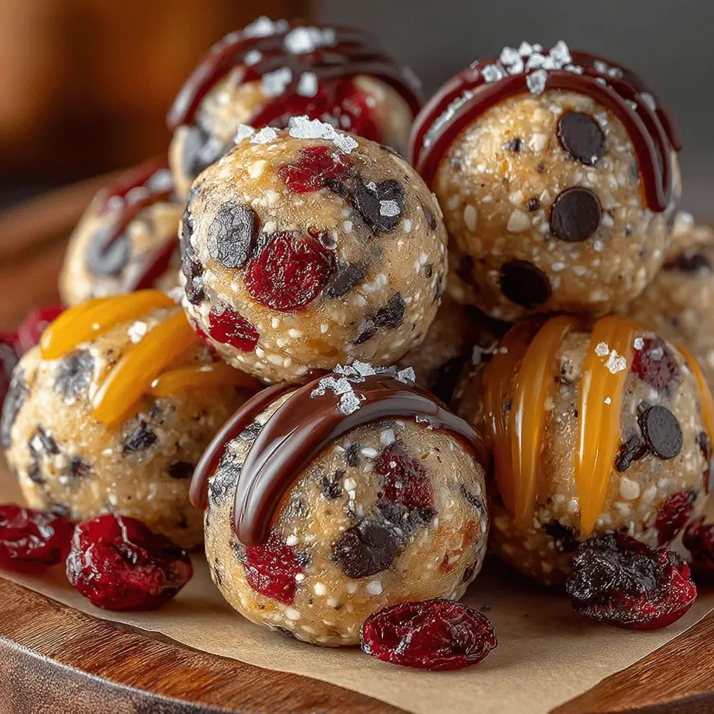 No-Bake Balsamic Vinaigrette Energy Bites