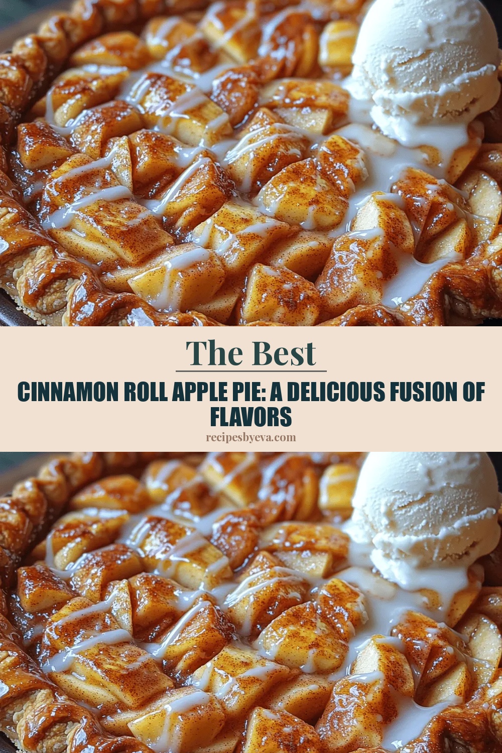 Cinnamon Roll Apple Pie: A Delicious Fusion of Flavors