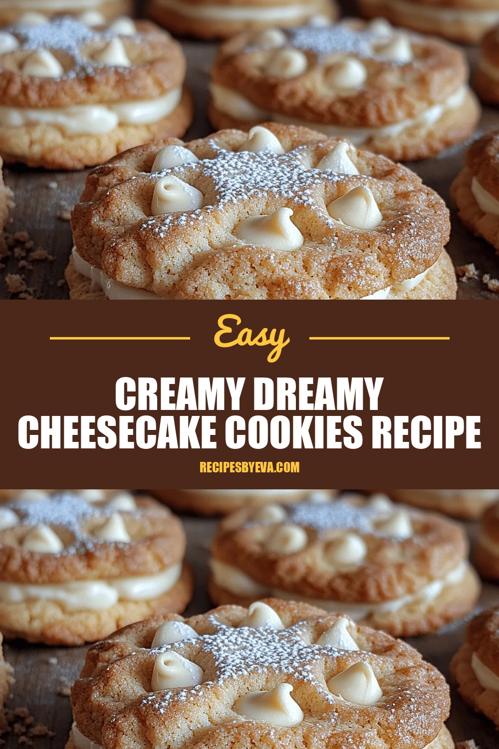 Creamy Dreamy Cheesecake Cookies Recipe