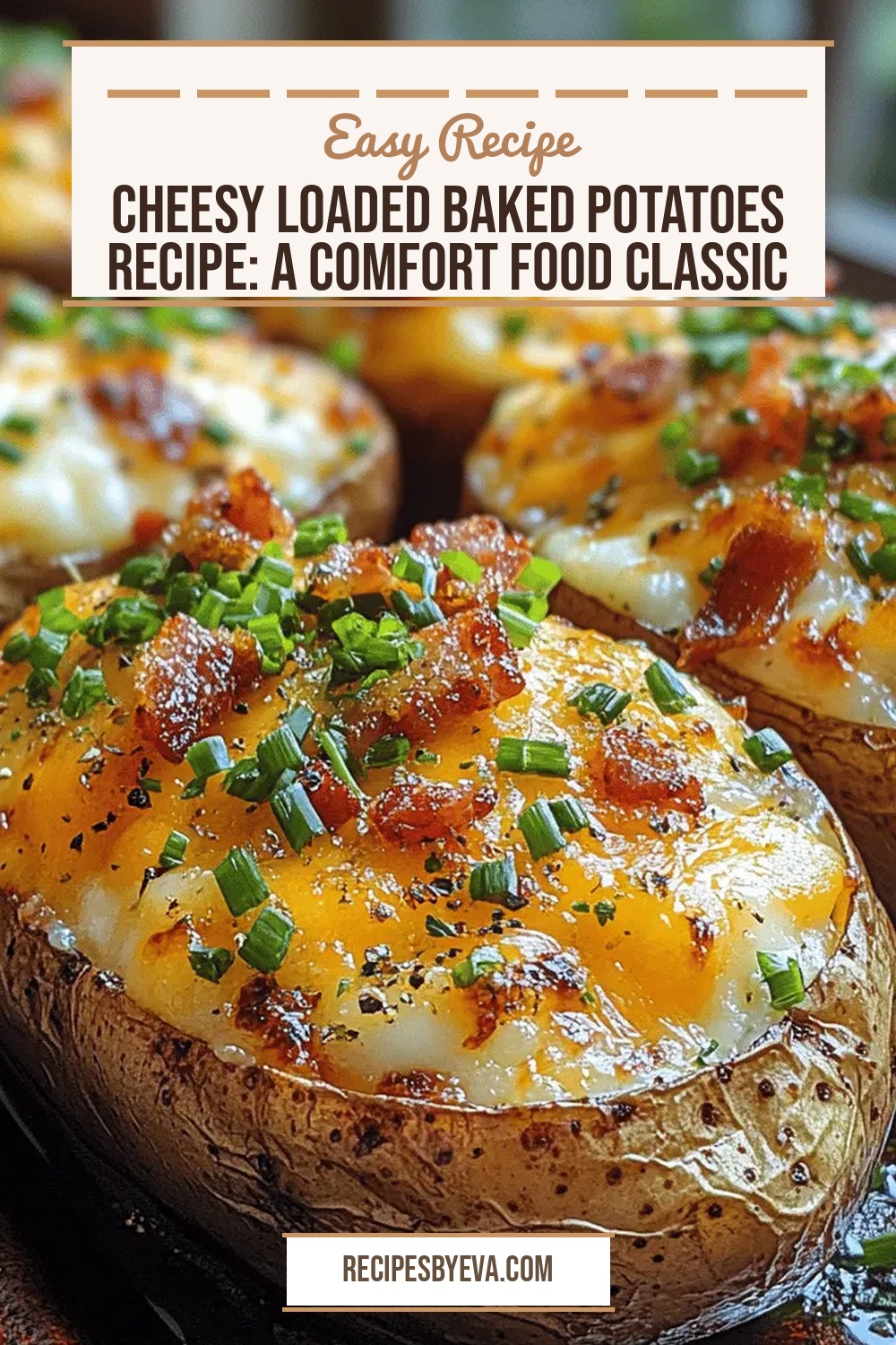 Cheesy Loaded Baked Potatoes Recipe: A Comfort Food Classic