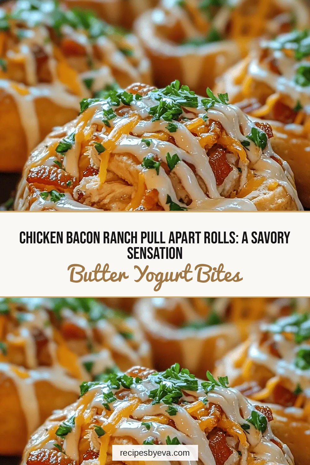 Chicken Bacon Ranch Pull Apart Rolls: A Savory Sensation