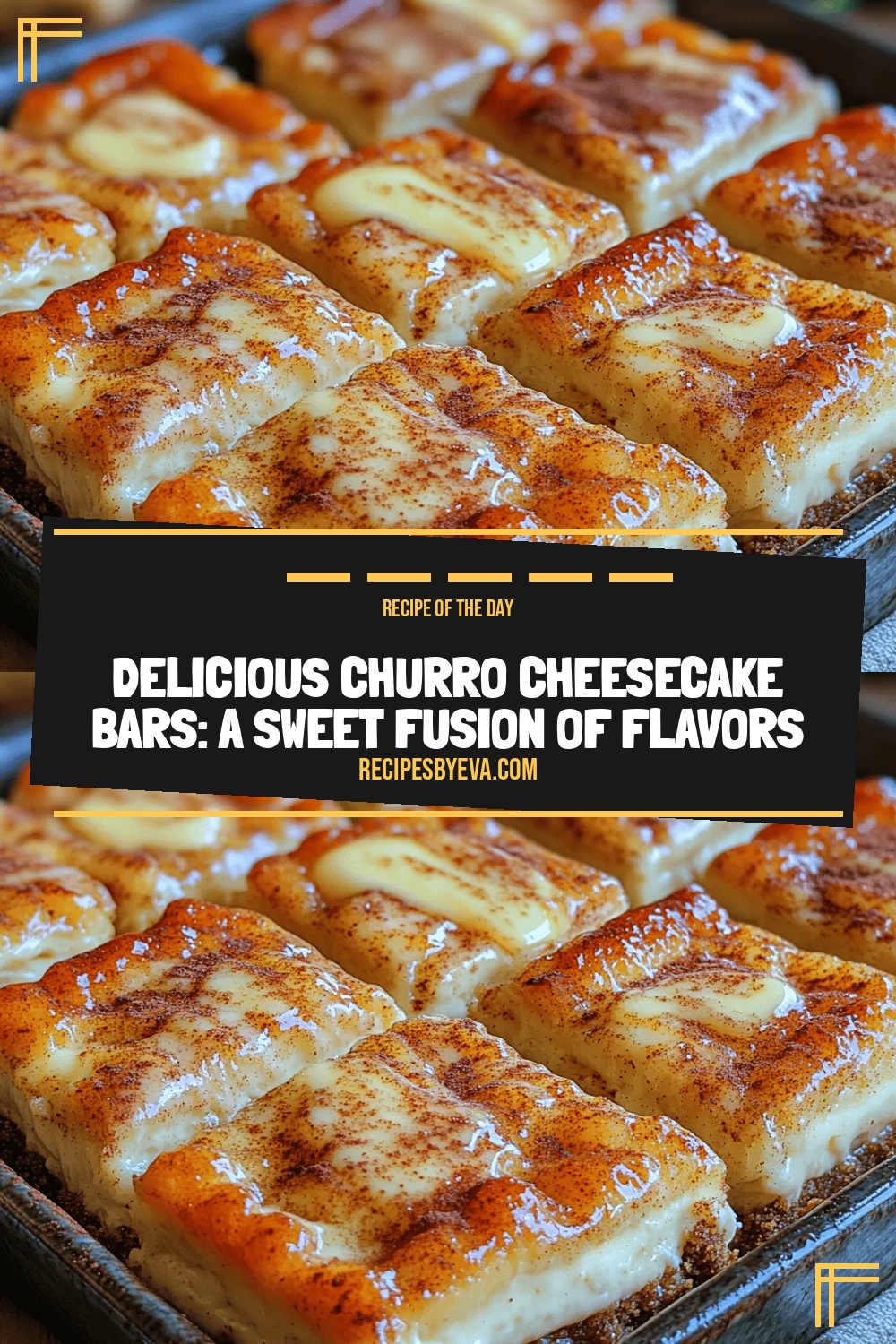 Delicious Churro Cheesecake Bars: A Sweet Fusion of Flavors