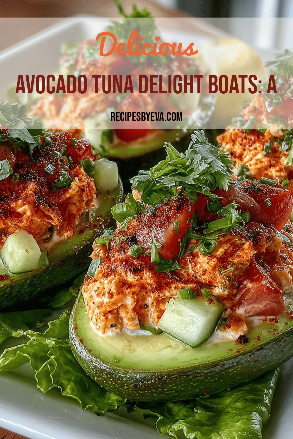 Avocado Tuna Delight Boats: A Refreshing and Nutritious Recipe
