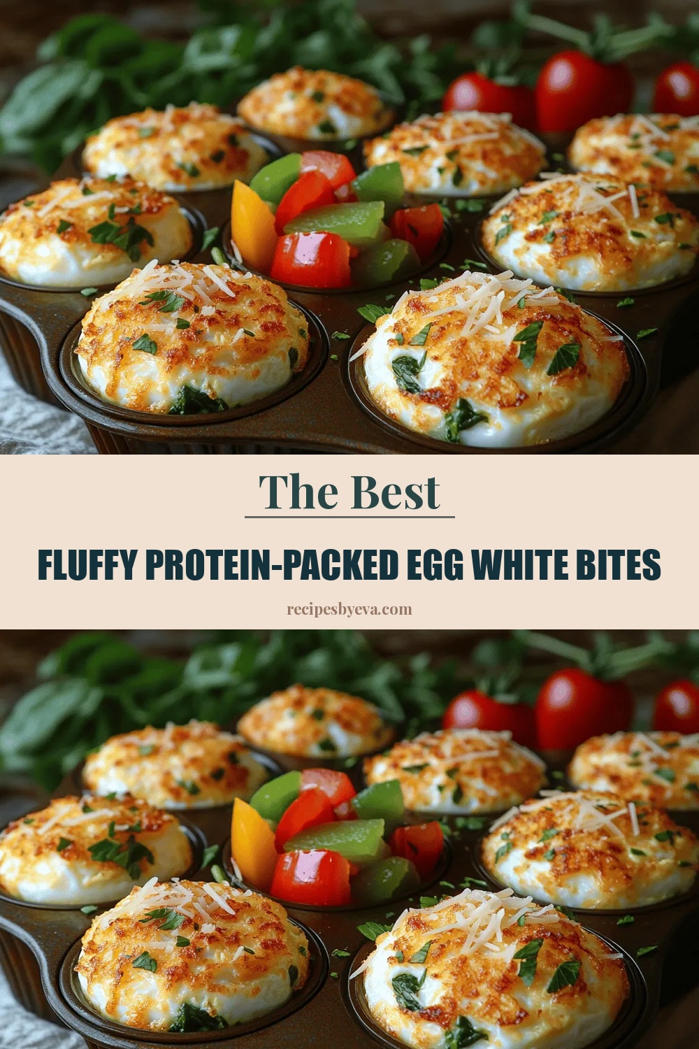 Fluffy Protein-Packed Egg White Bites