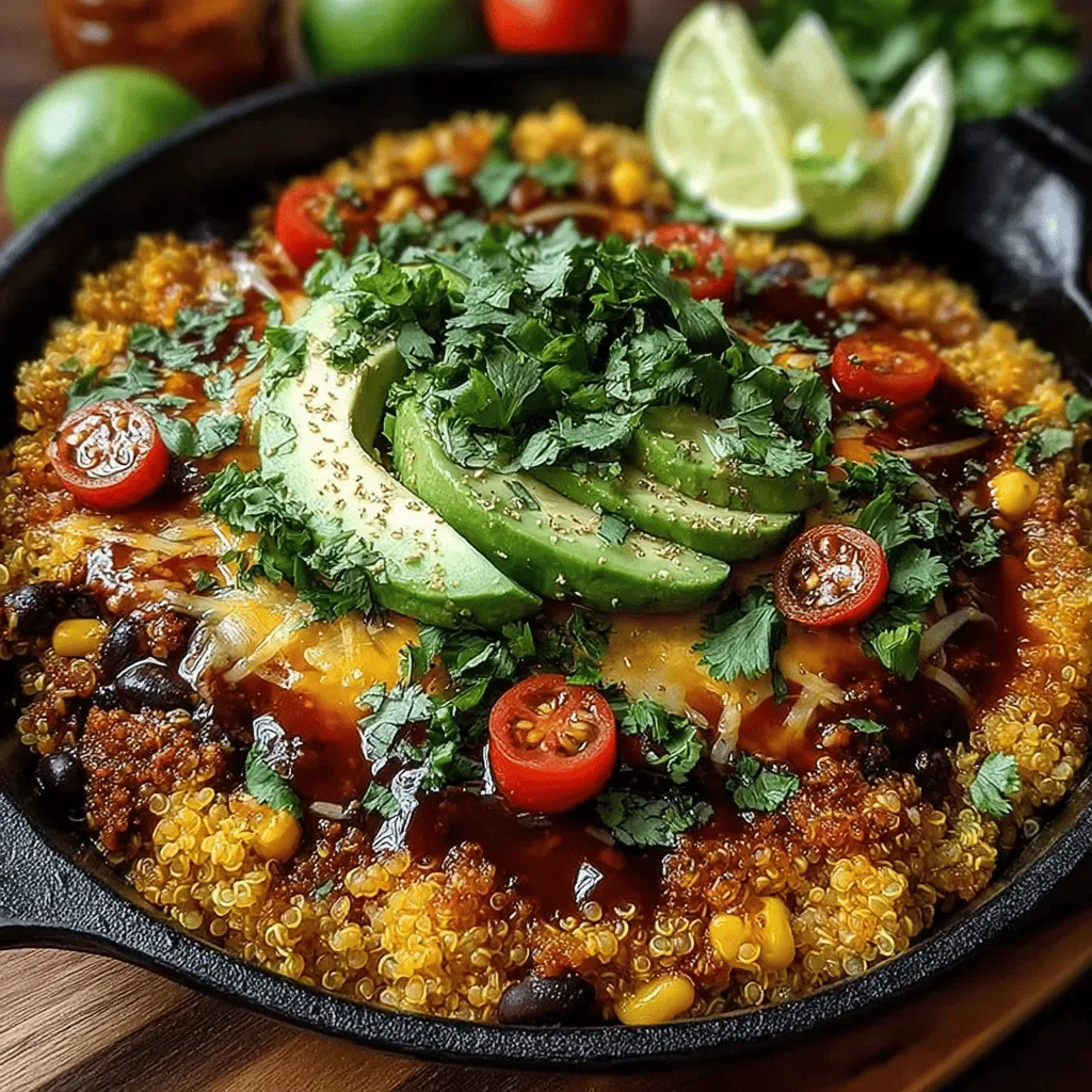 Fiesta One-Pan Taco Quinoa Recipe